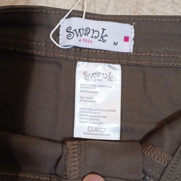 Swank A Posh stretchy pants. NWT. - Picture 3 of 5